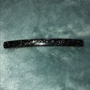 Elegant Black Hair Barrette